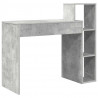 Biurko Betonowy szary 100 x 40 x 90 cm Materiał drewnopochodny