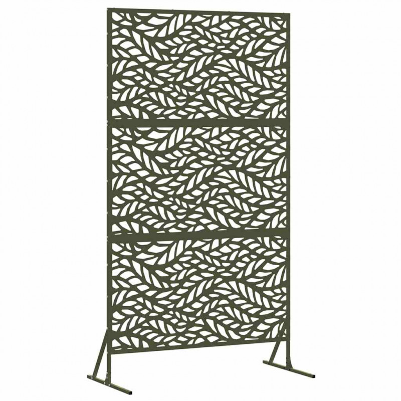 Ekran prywatności Oliwkowy 100 x 50 x 180 cm Stal