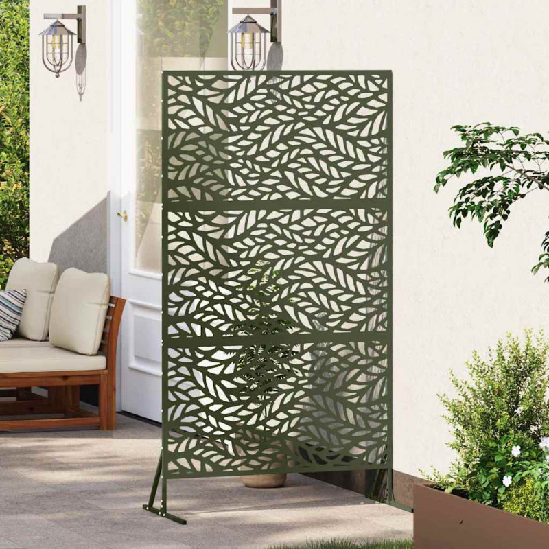 Ekran prywatności Oliwkowy 100 x 50 x 180 cm Stal
