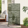 Ekran prywatności Oliwkowy 100 x 50 x 180 cm Stal