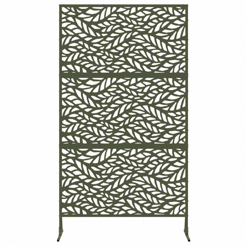 Ekran prywatności Oliwkowy 100 x 50 x 180 cm Stal