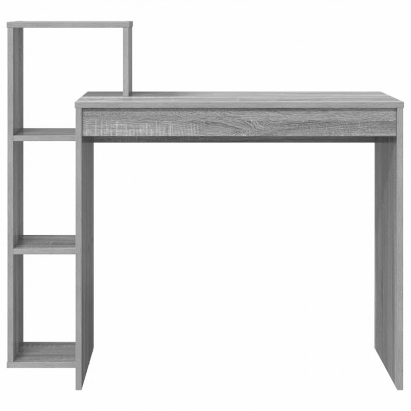 Biurko Szary Sonoma 100 x 40 x 90 cm Materiał drewnopochodny