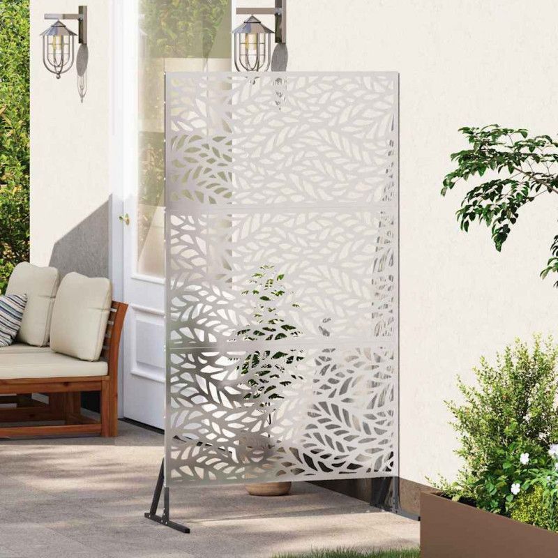 Ekran prywatności Szary 100 x 50 x 180 cm Stal