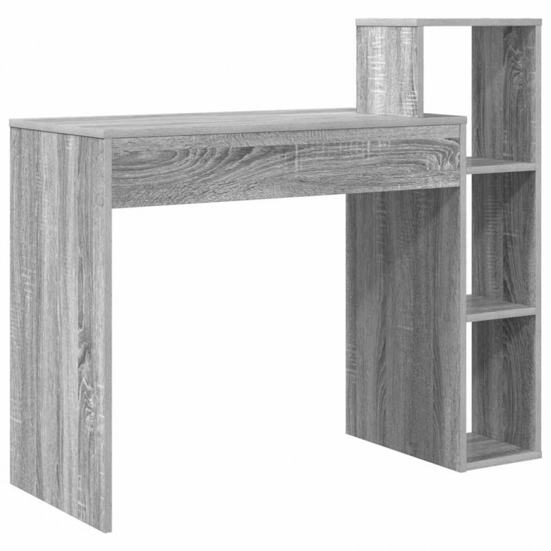 Biurko Szary Sonoma 100 x 40 x 90 cm Materiał drewnopochodny