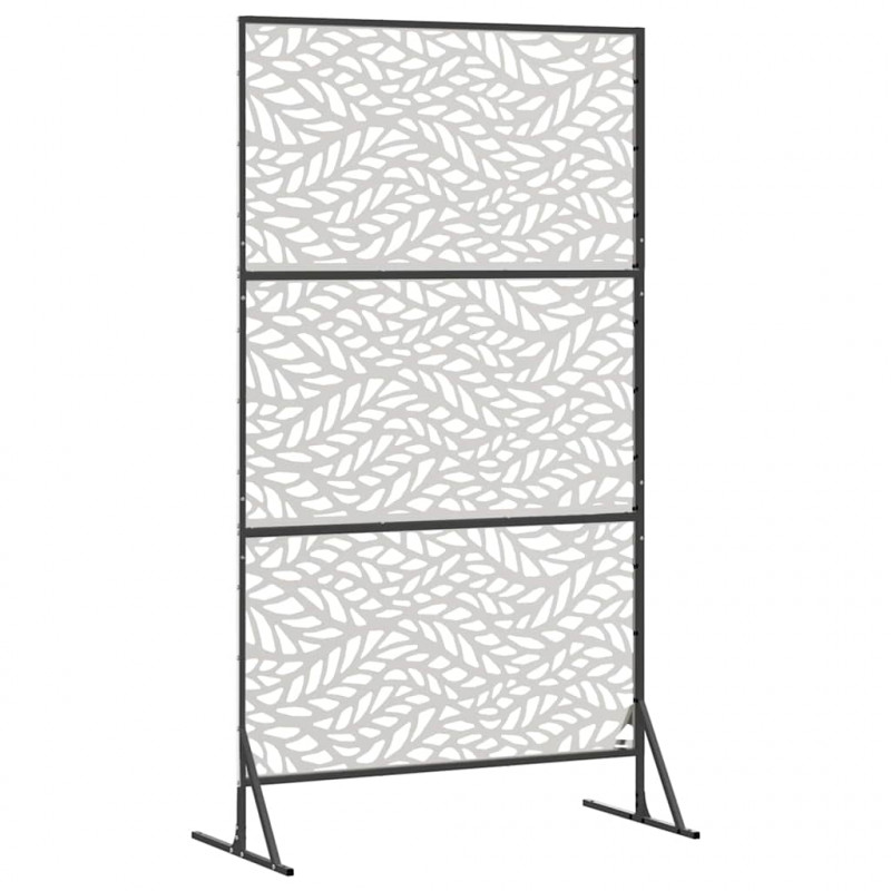 Ekran prywatności Szary 100 x 50 x 180 cm Stal