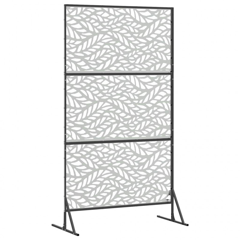 Ekran prywatności Szary 100 x 50 x 180 cm Stal