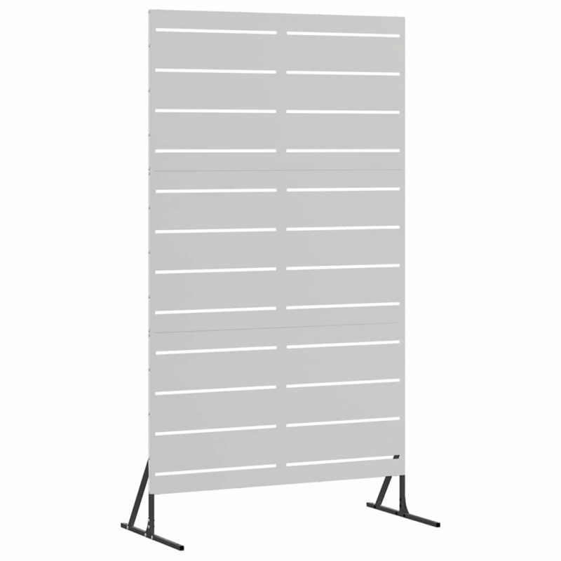 Ekran prywatności Szary 100 x 50 x 180 cm Stal