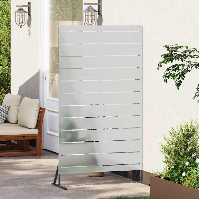 Ekran prywatności Szary 100 x 50 x 180 cm Stal