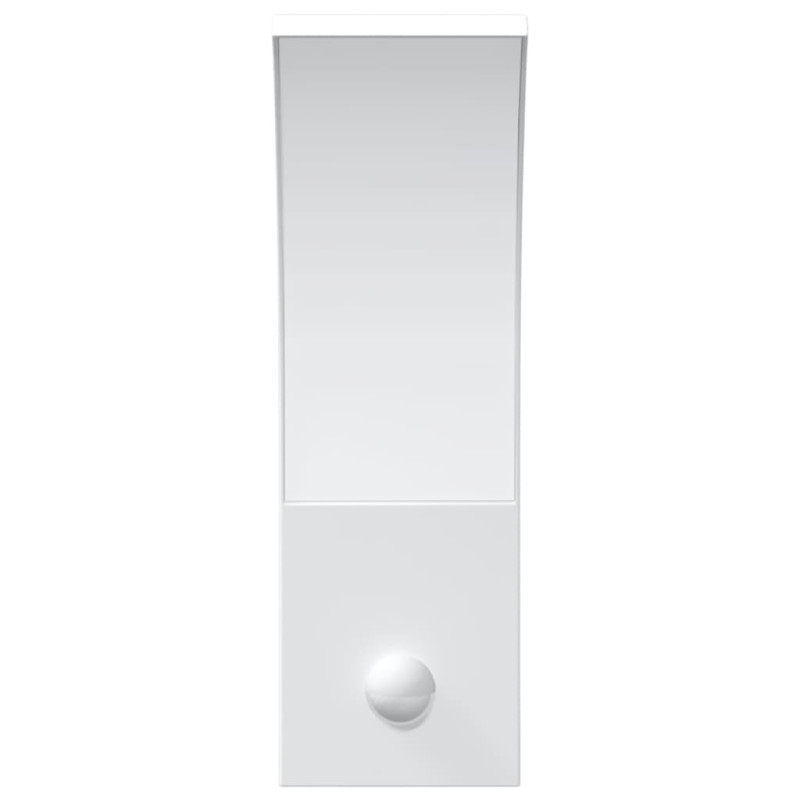 Zewnętrzny kinkiet LED z czujnikiem, biały, odlewane aluminium