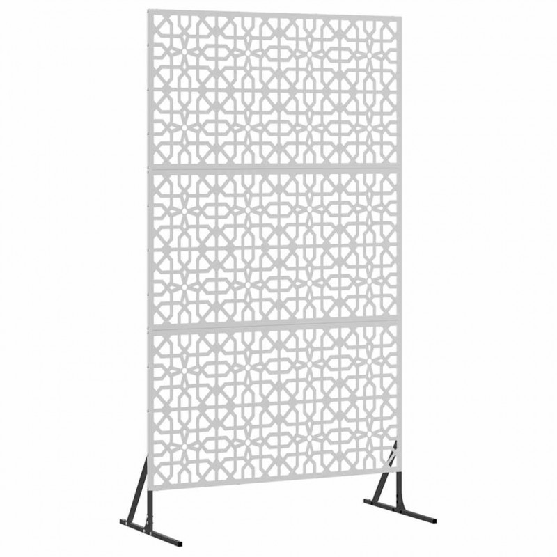 Ekran prywatności Szary 100 x 50 x 180 cm Stal