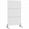 Ekran prywatności Szary 100 x 50 x 180 cm Stal