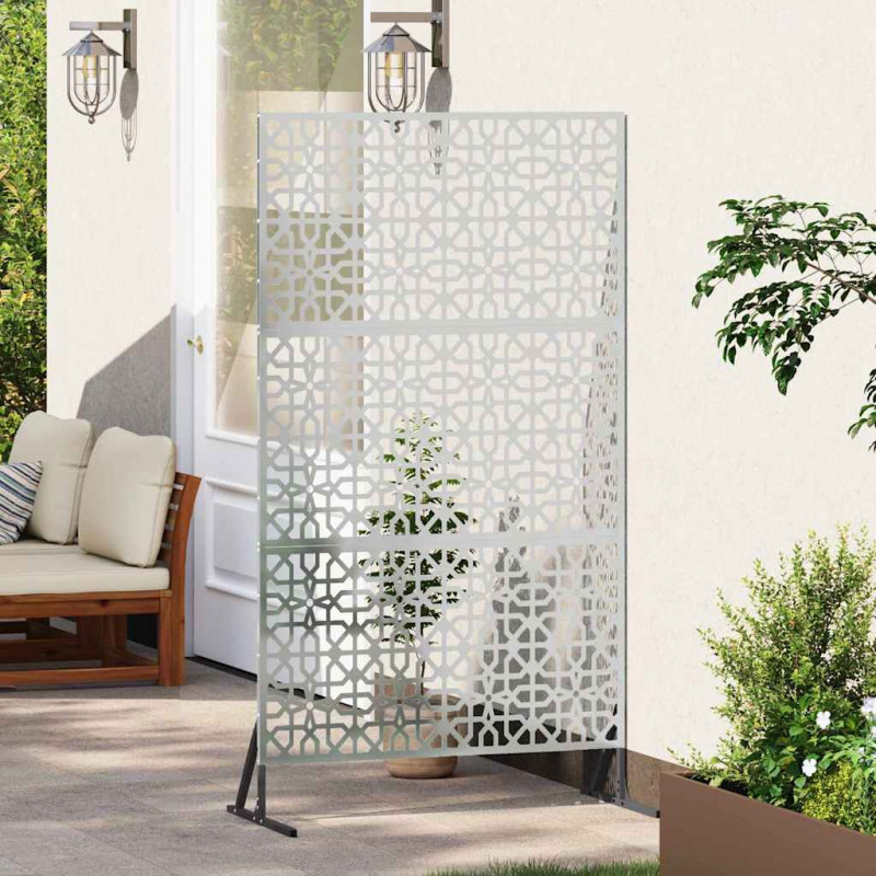 Ekran prywatności Szary 100 x 50 x 180 cm Stal