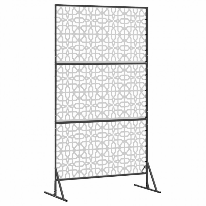 Ekran prywatności Szary 100 x 50 x 180 cm Stal