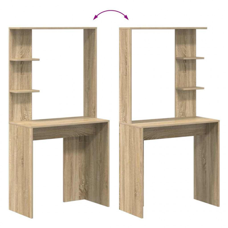 Biurko Dąb Sonoma 78,5 x 37 x 154,5 cm Materiał drewnopochodny