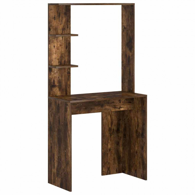 Biurko Dąb wędzony 78,5 x 37 x 154,5 cm Materiał drewnopochodny