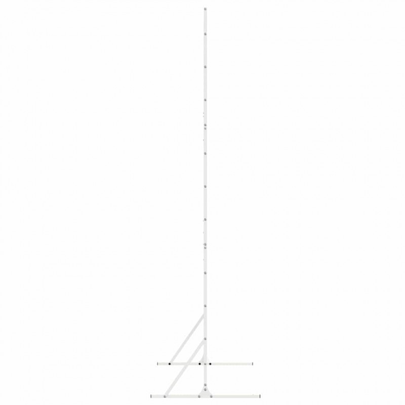 Ekran prywatności Biały 100 x 50 x 180 cm Stal