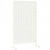Ekran prywatności Biały 100 x 50 x 180 cm Stal