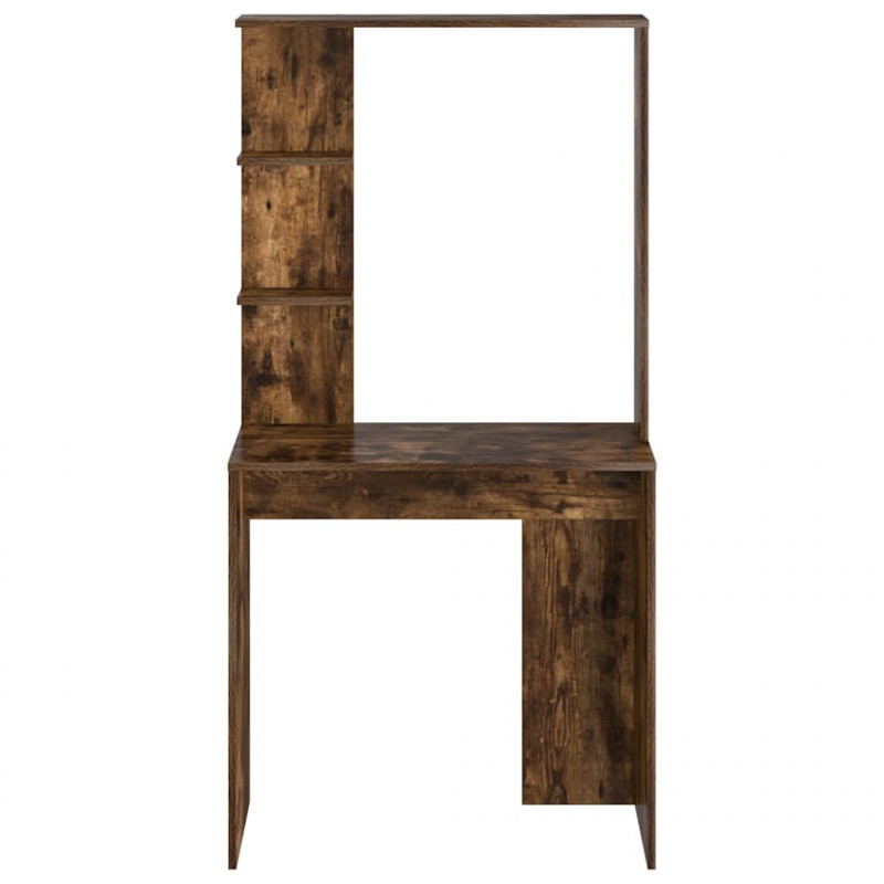 Biurko Dąb wędzony 78,5 x 37 x 154,5 cm Materiał drewnopochodny