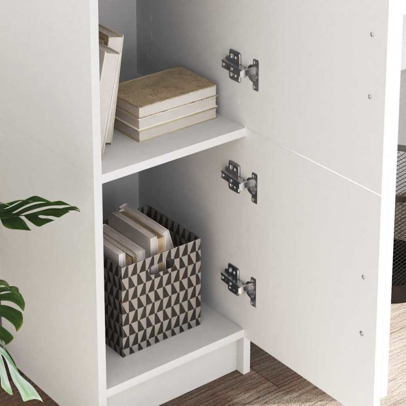 Highboard Biały 31.5 x 32 x 122.5 cm