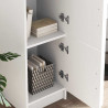 Highboard Biały 31.5 x 32 x 122.5 cm