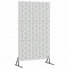 Ekran prywatności Szary 100 x 50 x 180 cm Stal