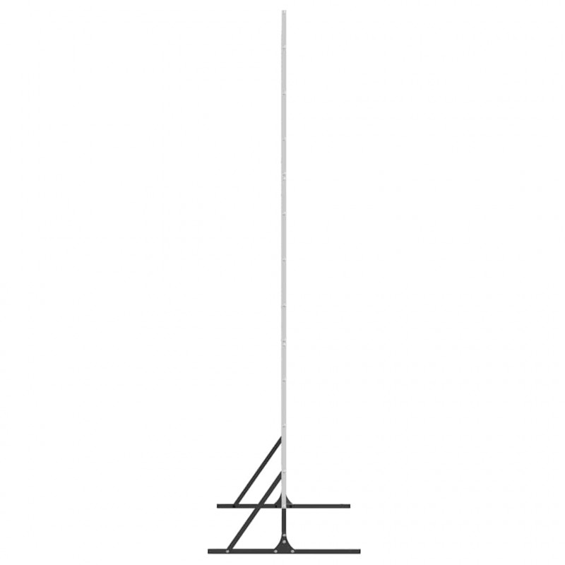 Ekran prywatności Szary 100 x 50 x 180 cm Stal