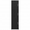 Highboard Czarny Dąb 31.5 x 32 x 122.5 cm