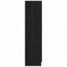 Highboard Czarny Dąb 31.5 x 32 x 122.5 cm