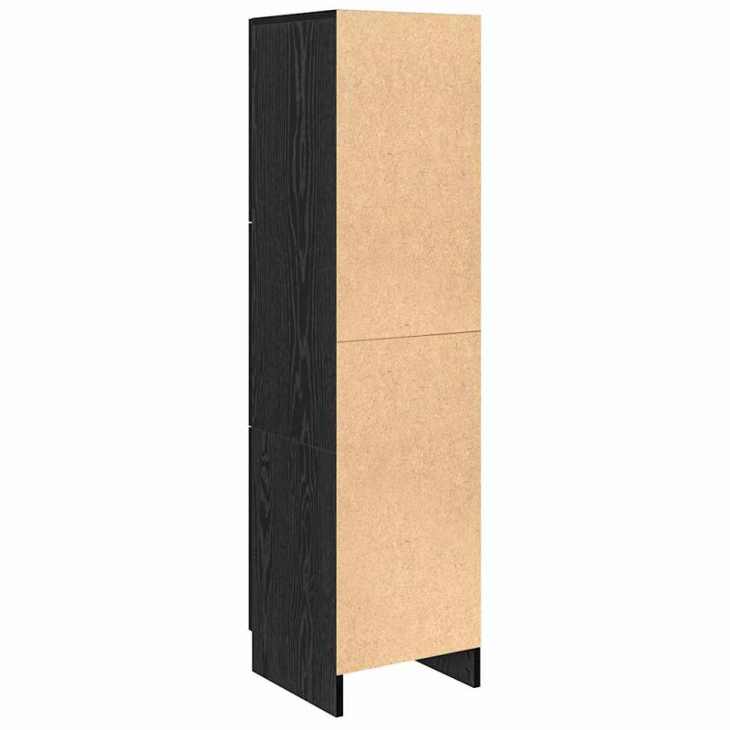 Highboard Czarny Dąb 31.5 x 32 x 122.5 cm