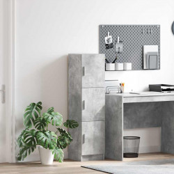 Highboard Betonowy szary 31.5 x 32 x 122.5 cm