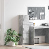 Highboard Betonowy szary 31.5 x 32 x 122.5 cm