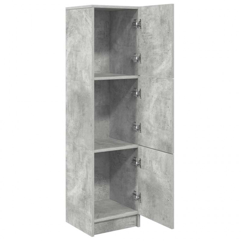 Highboard Betonowy szary 31.5 x 32 x 122.5 cm
