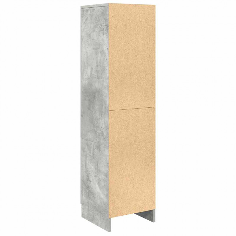 Highboard Betonowy szary 31.5 x 32 x 122.5 cm