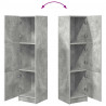 Highboard Betonowy szary 31.5 x 32 x 122.5 cm