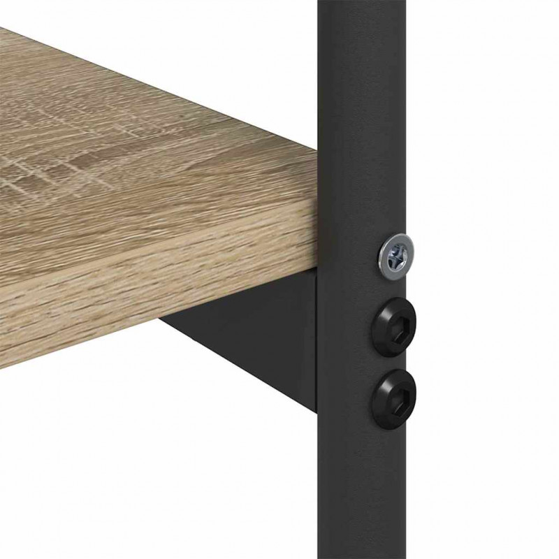 Konsola Dąb Sonoma 101 x 35 x 80,5 cm Materiał drewnopochodny