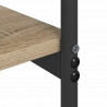 Konsola Dąb Sonoma 101 x 35 x 80,5 cm Materiał drewnopochodny