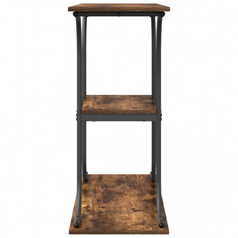Konsola Dąb wędzony 101 x 35 x 80,5 cm Materiał drewnopochodny