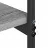 Konsola Szary Sonoma 101 x 35 x 80,5 cm Materiał drewnopochodny