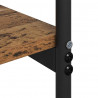 Konsola Stare drewno 101 x 35 x 80,5 cm Materiał drewnopochodny
