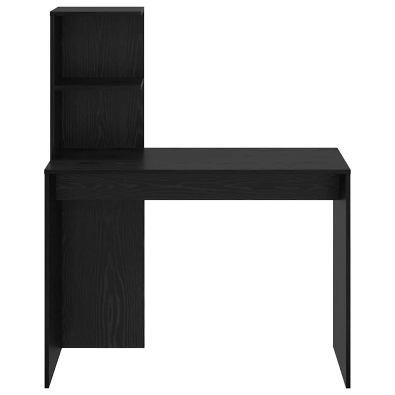 Biurko Czarny Dąb 102 x 50 x 124 cm Materiał drewnopochodny