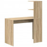 Biurko dąb sonoma 102 x 50 x 124 cm Materiał drewnopochodny