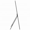 Wieszak na Ubrania Czarny 60 x 53 x 155 cm Stal