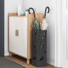 Stojak na parasol Czarny 15,5 x 15,5 x 49 cm Metal