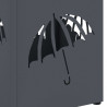 Stojak na parasol Antracyt 15,5 x 15,5 x 49 cm Metal