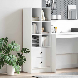 Highboard z szufladą Biały 45,5 x 34 x 127 cm
