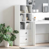 Highboard z szufladą Biały 45,5 x 34 x 127 cm