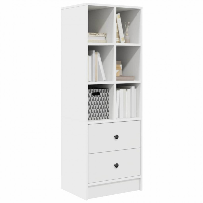 Highboard z szufladą Biały 45,5 x 34 x 127 cm