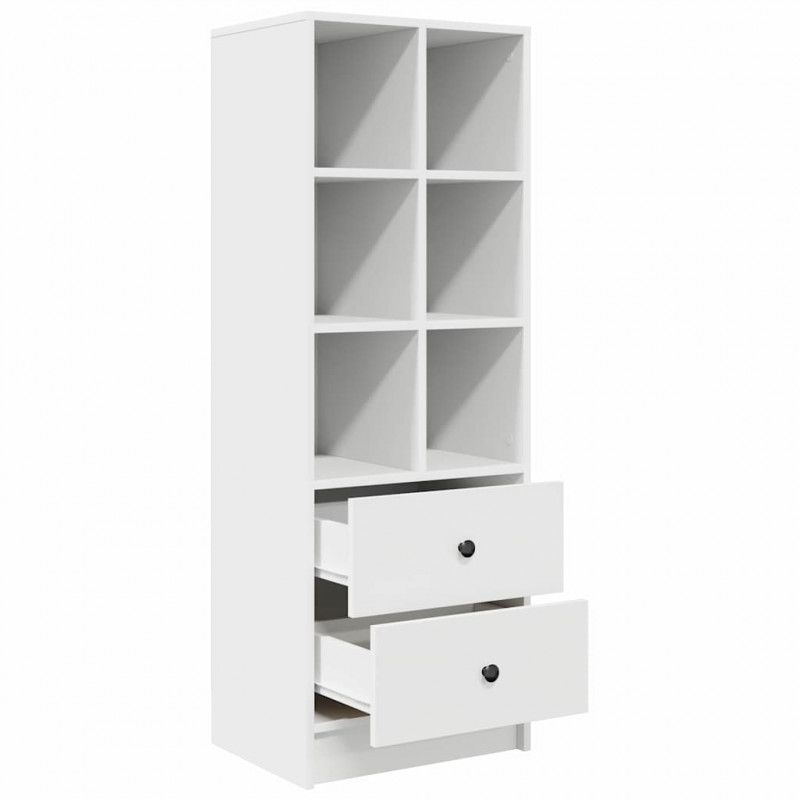 Highboard z szufladą Biały 45,5 x 34 x 127 cm