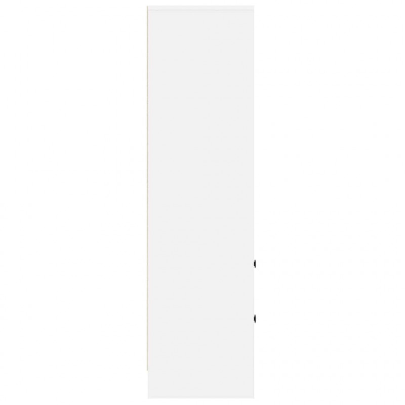 Highboard z szufladą Biały 45,5 x 34 x 127 cm