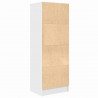 Highboard z szufladą Biały 45,5 x 34 x 127 cm